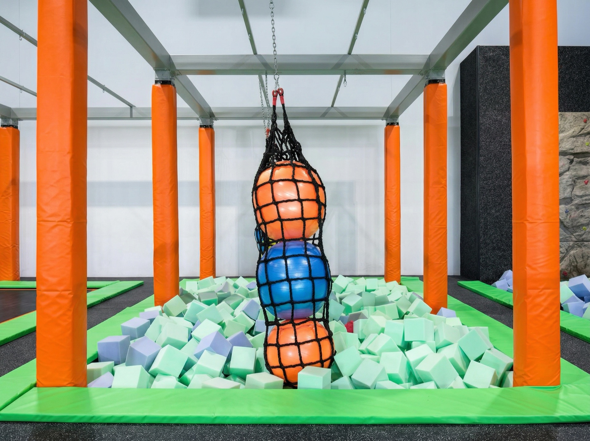 Foam pit